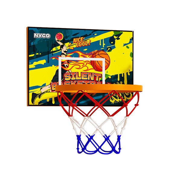 Indoor basketball box free of punching mute ball folding simple basket wall -mounted children's household shooting box basketball rack
Indoor basketball box free of punching mute ball folding simple basket wall -mounted children's household shooting box basketball rack