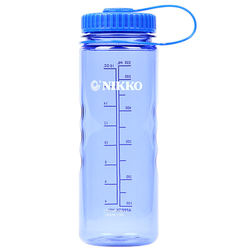 Nikko Hidaka Outdoor Sports Water Bottle 600ML Transparent Wide Mouth Cup Large Capacity Travel Cup High Temperature Resistance