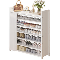 Home entrance 2024 new hot style installation-free shoe rack folding simple multi-layer dust-proof storage shoe cabinet entry door