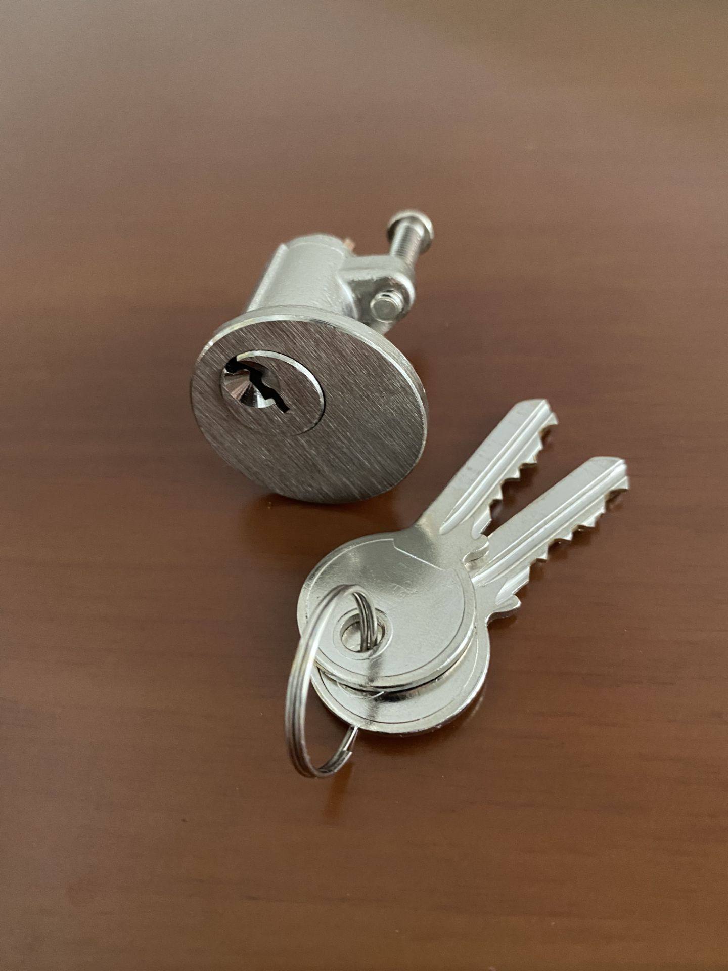 美國原裝達富施推桿鎖出口指示鎖具超市消防報警鎖DETEX ECL-230D