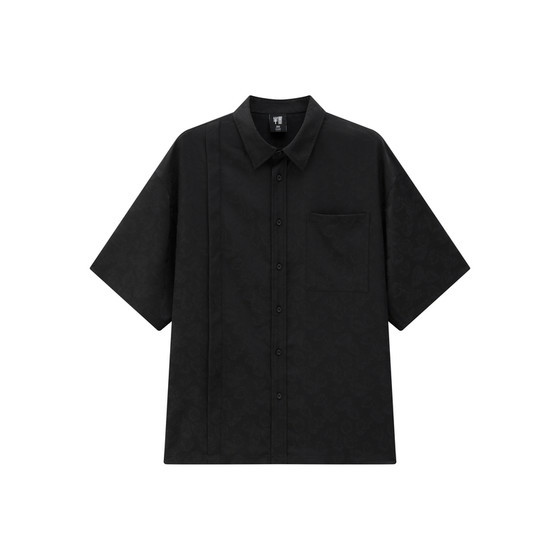 Half-in-the-more Chinese style short-sleeved shirt men loose summer retro jacquard shirt fat man T-shirt large size men's clothing
Half-in-the-more Chinese style short-sleeved shirt men loose summer retro jacquard shirt fat man T-shirt large size men's clothing