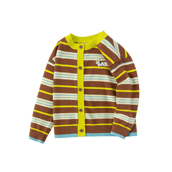Balabala boys knitted jacket children's baby sweater children's cardigan 2025 autumn new pure cotton sweater
Balabala boys knitted jacket children's baby sweater children's cardigan 2025 autumn new pure cotton sweater