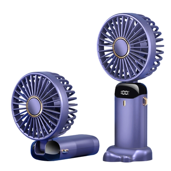 ແນະນໍາໂດຍອ້າຍ Xiao Yang] Hand-held ພັດລົມຂະຫນາດນ້ອຍ portable ຂະຫນາດນ້ອຍ mini charging model ຕາຕະລາງຫ້ອງການຫ້ອຍຄໍ hand-held electric small fan usb electric fan silent desktop students dormitory