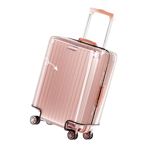 Transparent suitcase protective cover dust cover travel trolley case luggage luggage shipping thickened waterproof and fall 20 inches 24 inches
Transparent suitcase protective cover dust cover travel trolley case luggage luggage shipping thickened waterproof and fall 20 inches 24 inches