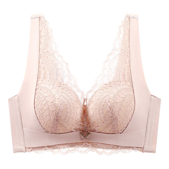 Brand bra without steel rings sexy lace underwear for women with large breasts, small anti-sagging breast adjustment
Brand bra without steel rings sexy lace underwear for women with large breasts, small anti-sagging breast adjustment