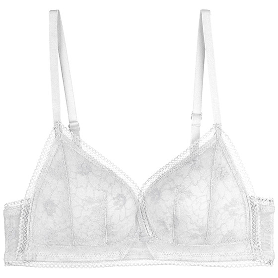 Small breasts gathered to show large underwear for women's summer French lace thin pure and lustless triangle cup white bra
Small breasts gathered to show large underwear for women's summer French lace thin pure and lustless triangle cup white bra