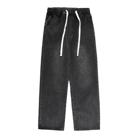 Hong Kong Aberdeen Literary Men Blue Ice Silk Jeans Men Summer Thin Men Casual Men Loose Straight Pants Men
Hong Kong Aberdeen Literary Men Blue Ice Silk Jeans Men Summer Thin Men Casual Men Loose Straight Pants Men