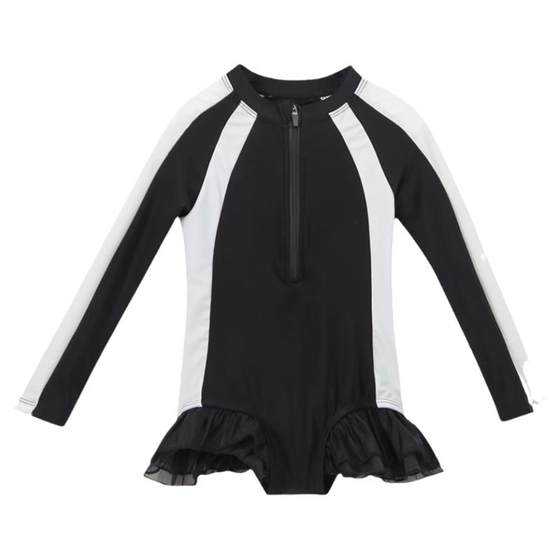 Girls one-piece swimsuit 2025 new baby long-sleeved high-quality internet celebrity fashionable children's sun protection swimsuit
Girls one-piece swimsuit 2025 new baby long-sleeved high-quality internet celebrity fashionable children's sun protection swimsuit