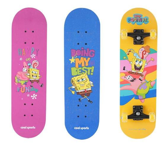 SpongeBob Children's Skateboard Beginner Professional Board 3-6 Wear-resistant 8 Girls 10 Brush Street Double-Check Four-wheel Scooter
SpongeBob Children's Skateboard Beginner Professional Board 3-6 Wear-resistant 8 Girls 10 Brush Street Double-Check Four-wheel Scooter