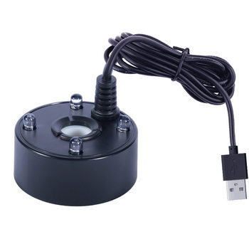 ເຄື່ອງປ້ຳນ້ຳ 5V atomization all-in-one USB atomizer fogger rockery flowing water bonsai tea tray fish tank landscaping spray