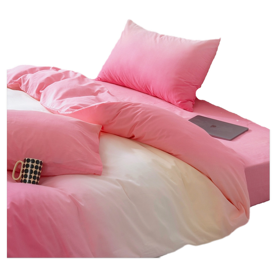 ins internet celebrity pure cotton gradient color four-piece set girl 100 cotton bedding quilt cover dormitory bed sheet three-piece set set
ins internet celebrity pure cotton gradient color four-piece set girl 100 cotton bedding quilt cover dormitory bed sheet three-piece set set