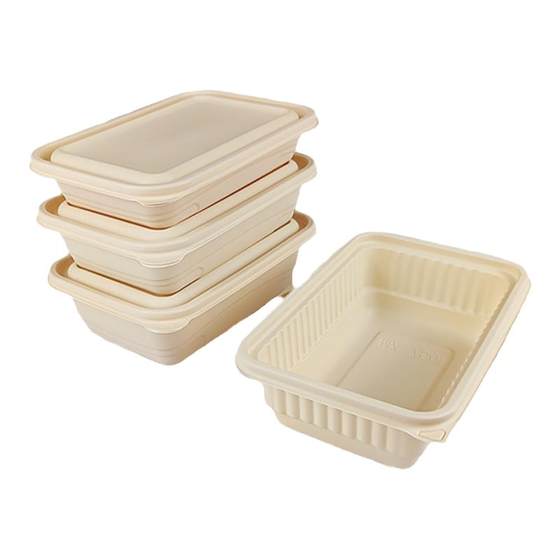 Packaging box can degrade corn starch disposable lunch box environmentally friendly food-grade takeaway with lid microwaved meal box
Packaging box can degrade corn starch disposable lunch box environmentally friendly food-grade takeaway with lid microwaved meal box