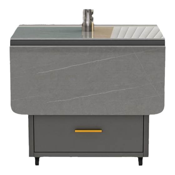 Household light luxury rock slab folding tea table small living room movable multi-functional tea cabinet side dining table
Household light luxury rock slab folding tea table small living room movable multi-functional tea cabinet side dining table