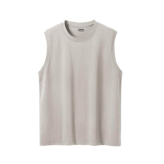 Bennilu Pissy vest men's summer 260g heavy pure cotton loose sleeveless T-shirt men's simple style top
Bennilu Pissy vest men's summer 260g heavy pure cotton loose sleeveless T-shirt men's simple style top