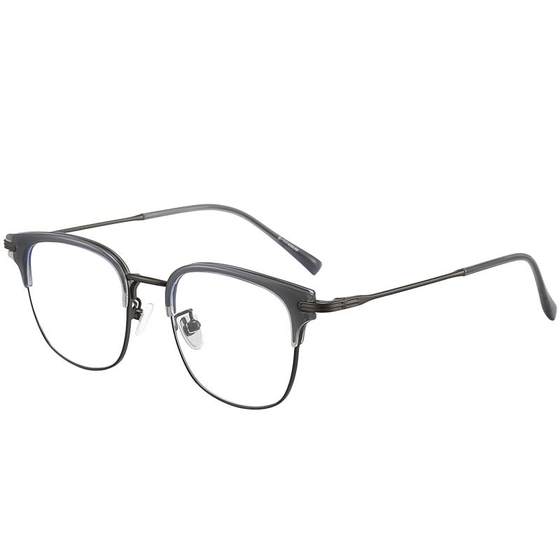 Ultralight full titanium half frame myopia glasses frame for men and handsome men can match with women's blue light and radiation-resistant science and engineering eyes
Ultralight full titanium half frame myopia glasses frame for men and handsome men can match with women's blue light and radiation-resistant science and engineering eyes