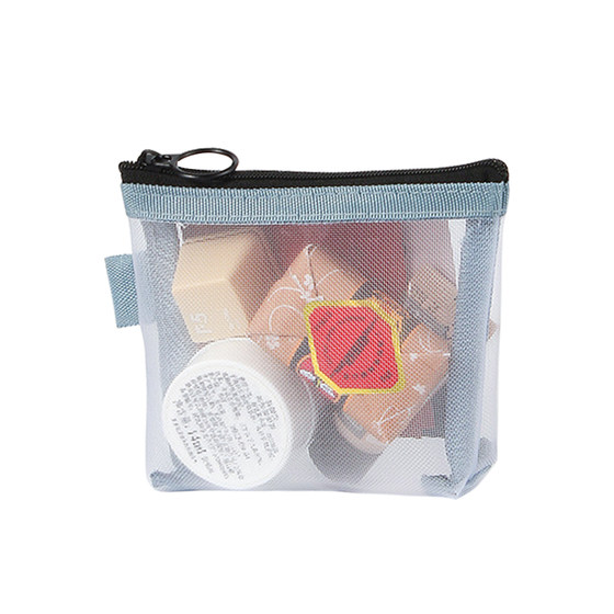 Lip red envelope transparent mesh nylon storage small bag in the bag in the mini cosmetic bag key card debris inner bile bag
Lip red envelope transparent mesh nylon storage small bag in the bag in the mini cosmetic bag key card debris inner bile bag