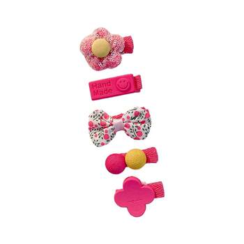 clips ຜົມເດັກນ້ອຍ full cloth cute and sweet baby hair clips baby hair clips baby hair clips super cute flowers girls infant hair accessories