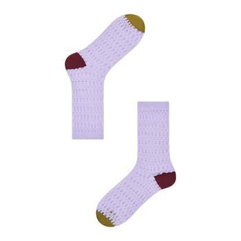 AR original mid-calf socks combination summer hollow mesh socks thin glass stockings crystal socks gift box a line design line