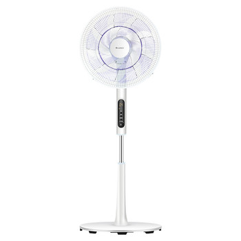 Gree fan home light sound 14-blade DC variable frequency intelligent remote control ພັດລົມໄຟຟ້າຂະໜາດໃຫຍ່ປະຢັດພະລັງງານຂະໜາດ 16 ນິ້ວ