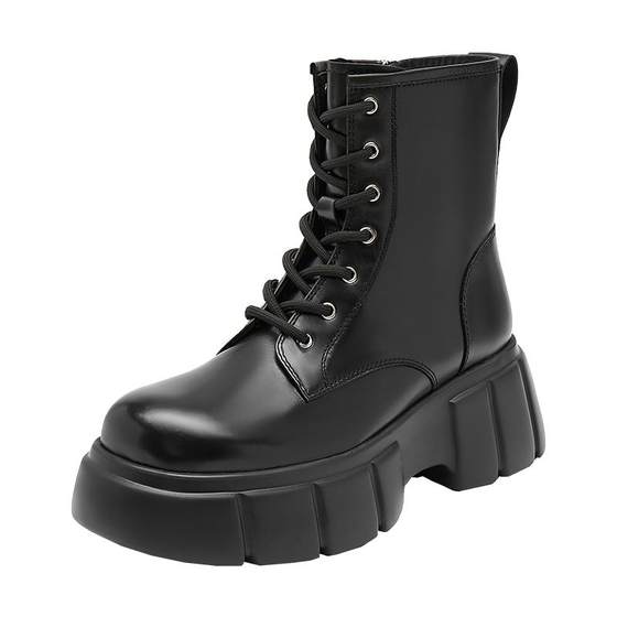 Sigatu's new winter British style Martin boots plus fleece short boots fashion boots black boots S3009DD3
Sigatu's new winter British style Martin boots plus fleece short boots fashion boots black boots S3009DD3