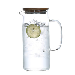 Heat-resistant glass teapot, cold kettle, Nordic cold kettle, filtered kettle, iced kettle, drying cup, juice kettle, explosion-proof