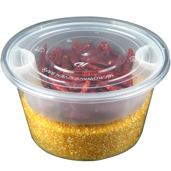 1250ml1500ml round disposable lunch box double-layer takeaway noodle bowl wet and dry two-layer noodle soup separation packaging box
1250ml1500ml round disposable lunch box double-layer takeaway noodle bowl wet and dry two-layer noodle soup separation packaging box