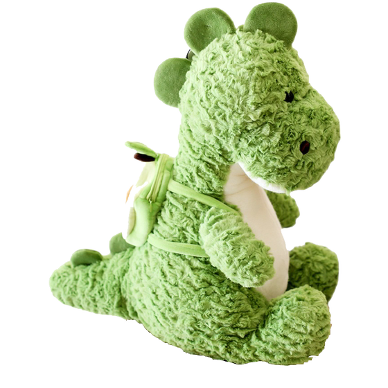 Cute avocado backpack dinosaur plush toy green little dinosaur doll sleeping with pillow rag doll doll
Cute avocado backpack dinosaur plush toy green little dinosaur doll sleeping with pillow rag doll doll