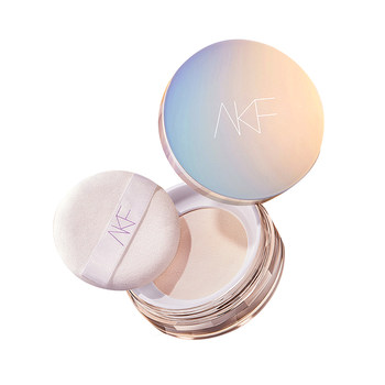 AKF loose powder new setting makeup honey powder cake long-lasting oil control waterproof sweat setting makeup dry skin women authentic official flagship store