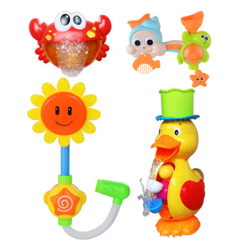 Baby bath toy artifact set baby girl swim bubble machine electric water spray boy