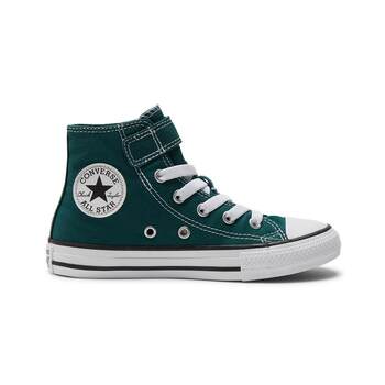 CONVERSE Converse ຢ່າງເປັນທາງການ All Star 1V ເກີບຜ້າໃບເດັກນ້ອຍ Velcro ສູງ A04724C