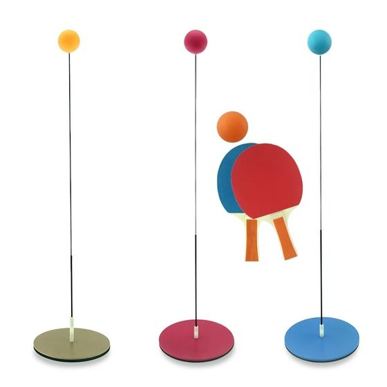 Elastic soft shaft table tennis training device Children's anti -close interior household toy net red soldier ball self -training 32 Elastic soft shaft table tennis training device Children's anti -close interior household toy net red soldier ball self -training 32