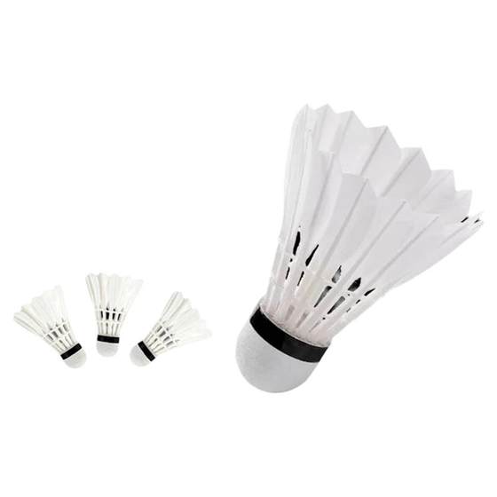Badminton 12 Pack/6 Durable King White Black Training Professional Competition Durable Ball Night Glow Goose Hair Nylon Badminton 12 Pack/6 Durable King White Black Training Professional Competition Durable Ball Night Glow Goose Hair Nylon