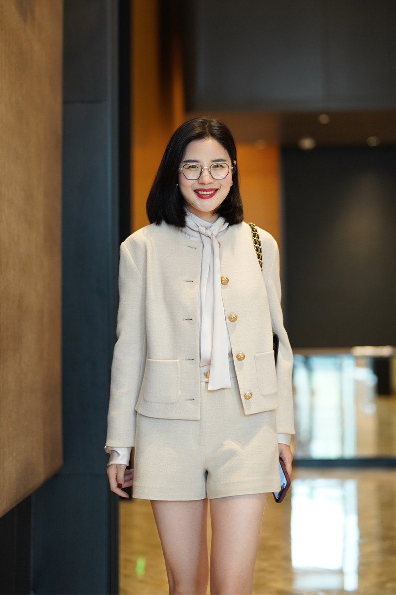 colin wang-雅典奢牌御用意大利ft羊羔毛小香风早春套装张若愚