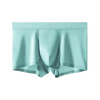 ຊຸດຊັ້ນໃນຂອງຜູ້ຊາຍ ice silk boys 'boxer shorts pure cotton crotch antibacterial summer men's boxer briefs men's style