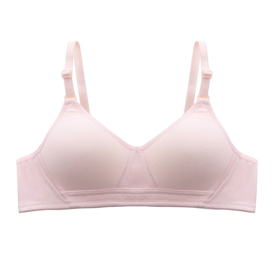 Girls' Underwear Summer Thin Breathable Bra without Steel Ring, Junior, High School, College Students Small Chest Gathering Sports Bra Girls' Underwear Summer Thin Breathable Bra without Steel Ring, Junior, High School, College Students Small Chest Gathering Sports Bra