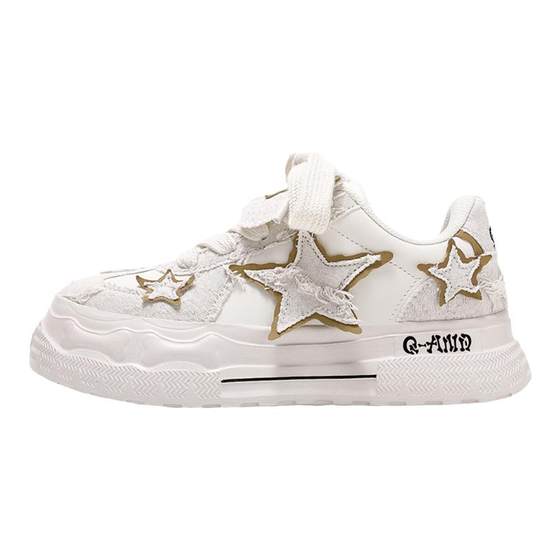Qianda niche canvas shoes versatile 2025 new sponge cake shoes for women thick sole star board shoes heightener shoes for men
Qianda niche canvas shoes versatile 2025 new sponge cake shoes for women thick sole star board shoes heightener shoes for men