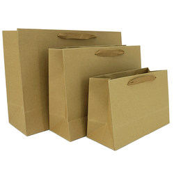 Thickened kraft paper handbag, thick custom-made clothing store takeaway tea printed logo packaging universal small