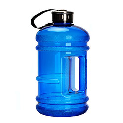 2.2L plastic sports bottle PC gym large capacity dumbbell cup portable bucket cup sports hot water bottle