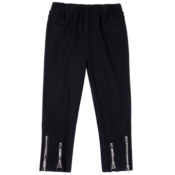 Fat Fairy Yingying Large size Women's Fat MM Summer Summer Version casual versatile high waist 240*0.5kg thin zipper black pants Fat Fairy Yingying Large size Women's Fat MM Summer Summer Version casual versatile high waist 240*0.5kg thin zipper black pants