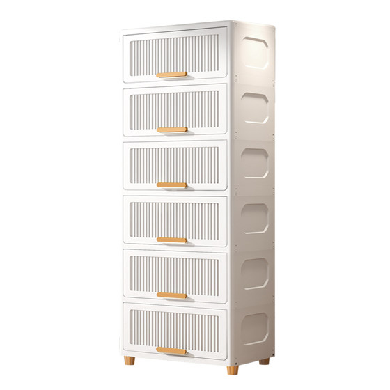 Kitchen storage rack floor-standing toy cabinet household multi-function flip clothing storage cabinet living room snack storage rack
Kitchen storage rack floor-standing toy cabinet household multi-function flip clothing storage cabinet living room snack storage rack