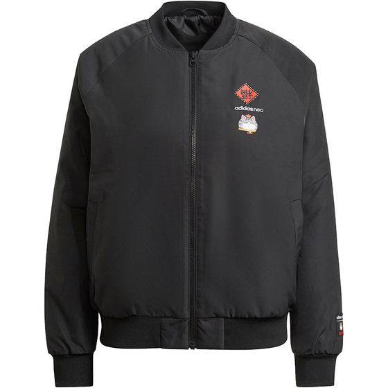 Adidas/Adidas genuine NEO 吾 皇 万 万 a new women's sports cotton jacket GS5185 Adidas/Adidas genuine NEO 吾 皇 万 万 a new women's sports cotton jacket GS5185