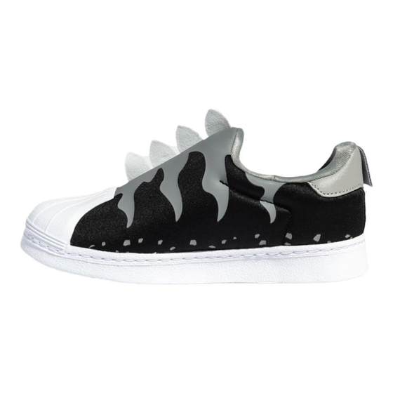 Adidas children's classic shell head one-legged kinematic toddler shoes dinosaur shoes GX3271 Adidas children's classic shell head one-legged kinematic toddler shoes dinosaur shoes GX3271