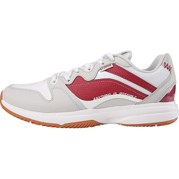 Li Ning Tennis Shoes Men's 2023 New Professional Training Badminton Shoes Anti-Slip Shock Absorbing Wear-Resistant Sports Shoes ເວັບໄຊທ໌ຢ່າງເປັນທາງການ