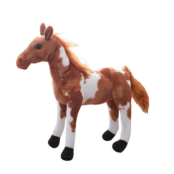 Lovely Khan Moma doll plush toy cloth doll simulation Xiaoma horses small doll children gift boy Lovely Khan Moma doll plush toy cloth doll simulation Xiaoma horses small doll children gift boy