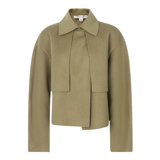 Inspire/stories Classic retro fashionable silhouette niche lady short temperament casual woolen coat
Inspire/stories Classic retro fashionable silhouette niche lady short temperament casual woolen coat