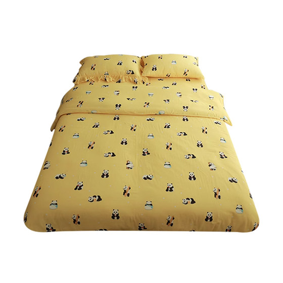 Pudding Little Panda Original Animal Single-Piece Bedding Pure Cotton Double-Layer Yarn Bedding Sheet Quilt Cover Bedding Pillow Cover Bedroom
Pudding Little Panda Original Animal Single-Piece Bedding Pure Cotton Double-Layer Yarn Bedding Sheet Quilt Cover Bedding Pillow Cover Bedroom