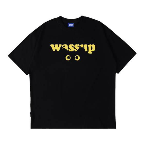 WASSUP funny cat-eye T-shirt in summer loose pure cotton national trend brand men and women short-sleeved round neck heavy casual
WASSUP funny cat-eye T-shirt in summer loose pure cotton national trend brand men and women short-sleeved round neck heavy casual