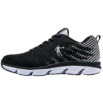 ເກີບຜູ້ຊາຍ Jordan ເກີບກິລາ Summer Knitted Mesh Breathable Running Shoes Shock Absorbing Casual Lightweight Running Shoes Official Authentic