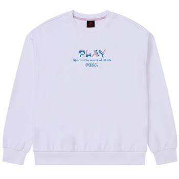 ກິລາ Peak Sweatshirt ແມ່ຍິງພາກຮຽນ spring ໃຫມ່ Casual Round Neck Loose Letter Fashion Top ສໍາລັບແມ່ຍິງ