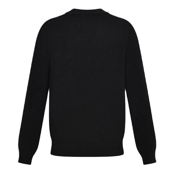 RARE Weiya men's black cashmere sweater autumn and winter new ironing round neck knitted sweater long-sleeved wool sweater
RARE Weiya men's black cashmere sweater autumn and winter new ironing round neck knitted sweater long-sleeved wool sweater